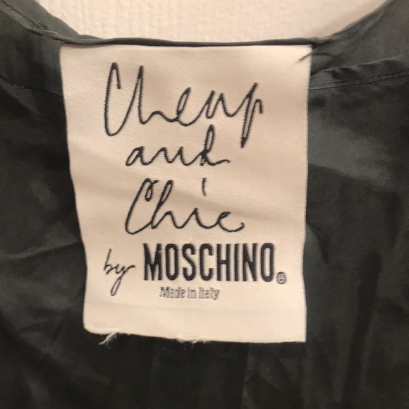 HOST PICK ⚡️FINAL PRICE⚡️ Moschino Cheap and Chic Black Dress or Lingerie - Picture 4 of 15